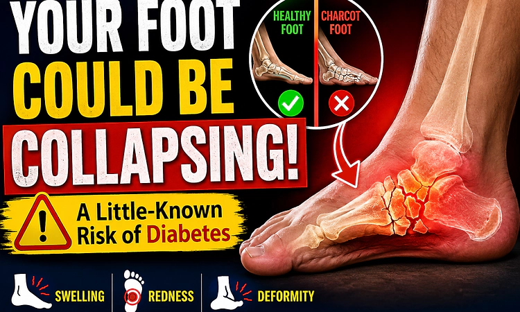 Charcot foot: The hidden diabetic complication that many patients overlook