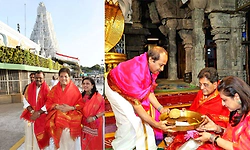 ತಿರುಪತಿ ದರ್ಶನ ಪಡೆದ ಕೇಂದ್ರ ಸಚಿವ ಪಿಯೂಷ್ ಗೋಯಲ್: ಐಸಿಸಿಸಿ ತಂತ್ರಜ್ಞಾನಕ್ಕೆ ಶ್ಲಾಘನೆ