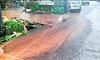 ಮೂಡುಬಿದಿರೆ: ಚರಂಡಿ ಇದ್ದರೂ ಮಳೆ ನೀರು ರಸ್ತೆಯಲ್ಲೇ