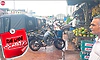 ಉಜಿರೆ: ಫುಟ್‌ಪಾತ್‌ನಲ್ಲೇ ಪಾರ್ಕಿಂಗ್‌!