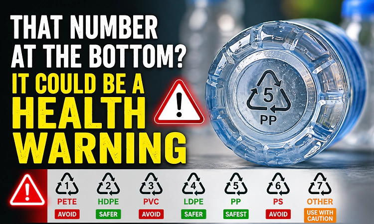 Plastic bottle numbers explained: Which ones are safe for everyday use?