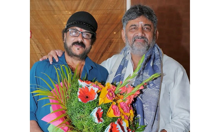 ಸಿಎಂ ಭೇಟಿಯಾದ ಕ್ರೇಜಿಸ್ಟಾರ್‌ ರವಿಚಂದ್ರನ್:‌ ಸ್ನೇಹದ ದಿನಗಳನ್ನು ನೆನೆದ ಡಿಕೆಶಿ