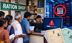 Udupi: ರೇಷನ್‌ ಅಂಗಡಿಗೆ ಜಾತಿ, ಆದಾಯ ಪತ್ರ ಸಲ್ಲಿಕೆಗೆ ಸರ್ವರ್‌ ಸಮಸ್ಯೆ