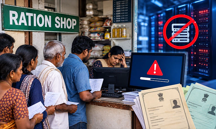 Udupi: ರೇಷನ್‌ ಅಂಗಡಿಗೆ ಜಾತಿ, ಆದಾಯ ಪತ್ರ ಸಲ್ಲಿಕೆಗೆ ಸರ್ವರ್‌ ಸಮಸ್ಯೆ