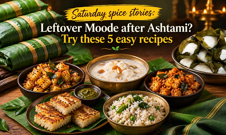 Saturday spice stories: Leftover Moode after Ashtami? Try these 5 easy recipes