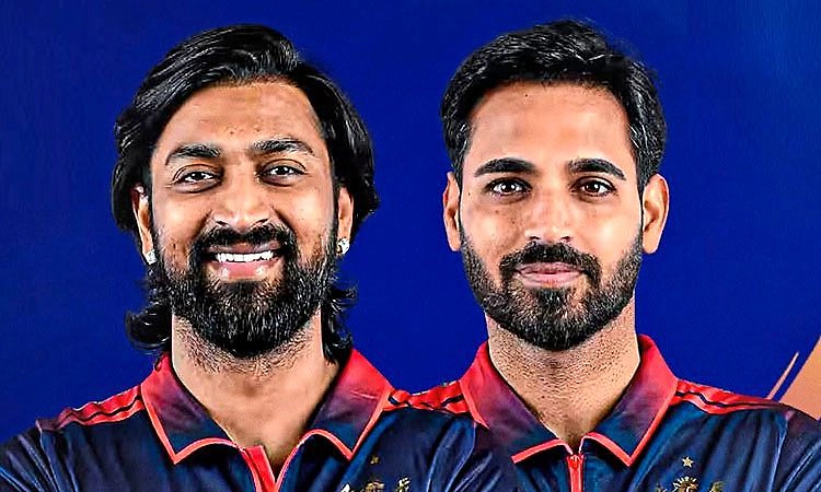 ಮತ್ತೆ ಟೀಂ ಇಂಡಿಯಾ ಜೆರ್ಸಿ ತೊಡಲು ಮುಂದಾದ ಭುವನೇಶ್ವರ್‌ ಕುಮಾರ್‌, ಕೃನಾಲ್‌ ಪಾಂಡ್ಯ