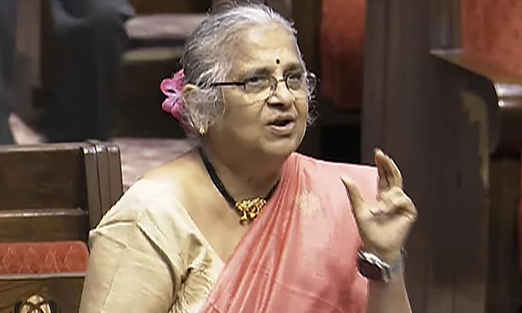 Sudha Murty moves resolution to guarantee free care for children of 3-6 years