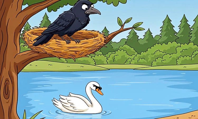 Kids Story: ಎಷ್ಟು ತೊಳೆದರೂ ಕಾಗೆ ಬಣ್ಣ ಬದಲಾದೀತೆ?