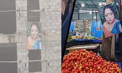 Why a wide-eyed woman’s image is seen at construction sites in Bengaluru
