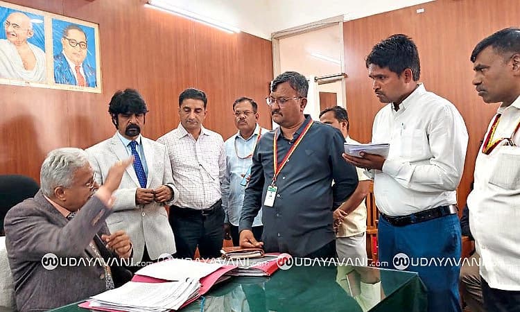 Yadgiri: ಸರ್ಕಾರಿ ಕಚೇರಿಗಳ ಅವ್ಯವಸ್ಥೆ ಬಗ್ಗೆ ಲೋಕಾ ನ್ಯಾಯಾಧೀಶ ಬಿ.ಎಸ್.ಪಾಟೀಲ ಗರಂ