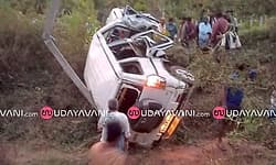 Chitradurga: ಬುಲೆರೋ ವಾಹನ ಪಲ್ಟಿಯಾಗಿ ಮೂವರು ಕಾರ್ಮಿಕರು ಸ್ಥಳದಲ್ಲೇ ಸಾವು