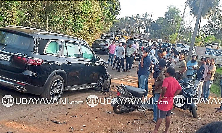 Two injured in car-bike collision near Karkala