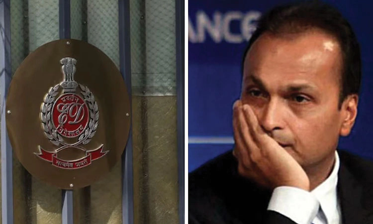 ಅನಿಲ್‌ ಅಂಬಾನಿ ಕೇಸ್‌: ಹೈದ್ರಾಬಾದ್‌, ಮುಂಬೈನ ವಿವಿಧೆಡೆ ಇ.ಡಿ. ದಾಳಿ