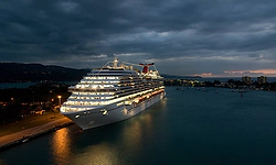 30 passengers evacuate after cruise ship runs aground on reef in Fiji