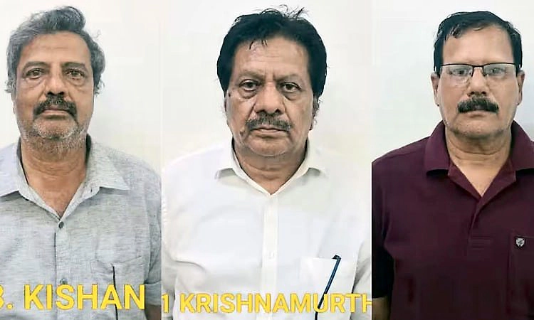 ಪೊಲೀಸ್ ಕ್ವಾರ್ಟರ್ಸ್‌ ಜಾಗ ಕಬಳಿಕೆಗೆ ಯತ್ನ: ಮೂವರ ಸೆರೆ