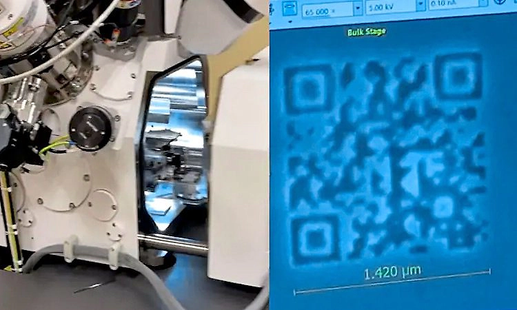 ಮಾನವನ ಕೂದಲಿಗಿಂತಲೂ ಸಣ್ಣದಾದ ಕ್ಯೂಆರ್ ಕೋಡ್: ವಿಶ್ವ ದಾಖಲೆ ಬರೆದ ಆಸ್ಟ್ರಿಯಾ ಸಂಶೋಧಕರು!