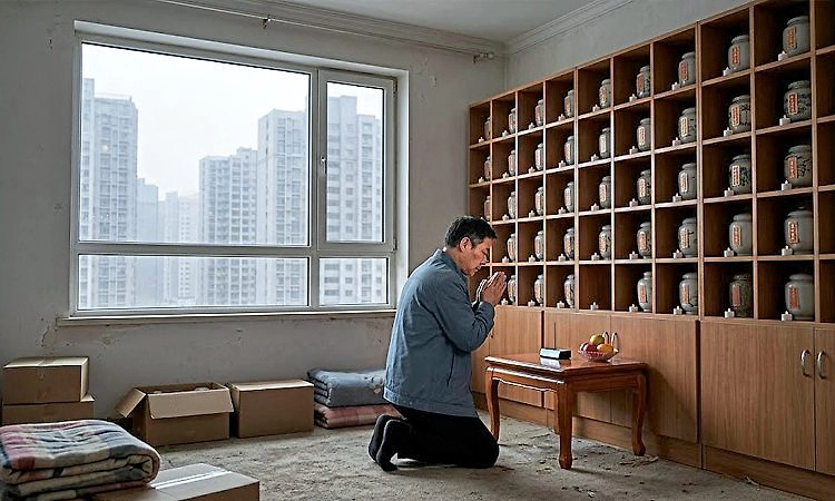 ಮನೆಗಿಂತಲೂ ದುಬಾರಿ ಸ್ಮಶಾನ: ಚೀನಾದಲ್ಲಿ ಚಿತಾಭಸ್ಮ ಇಡಲು ಫ್ಲ್ಯಾಟ್‌ಗಳ ಬಳಕೆ!