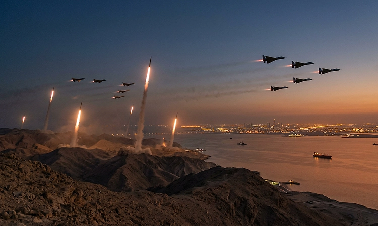 Air raid sirens in Bahrain as Iranian missiles, drones head for Gulf neighbours