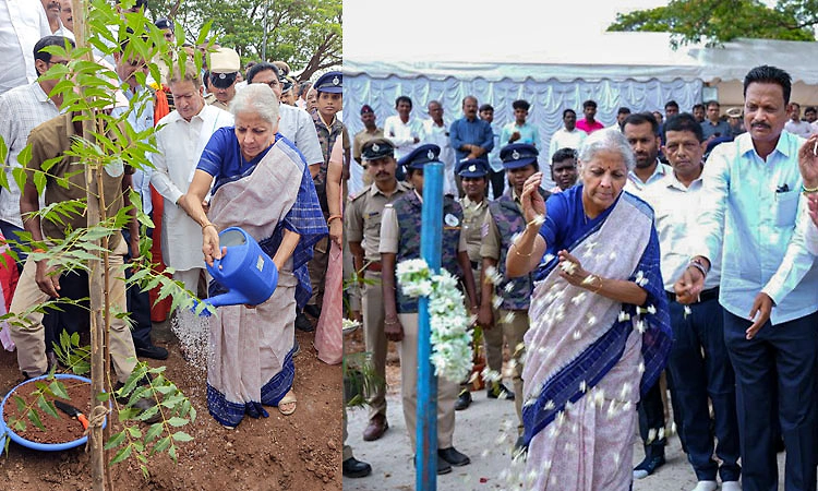 ಅಮ್ಮನ ಹೆಸರಿನಲ್ಲಿ ಗಿಡ ನೆಡಿ: ಕೇಂದ್ರ ಸಚಿವೆ ನಿರ್ಮಲಾ ಸೀತಾರಾಮನ್‌