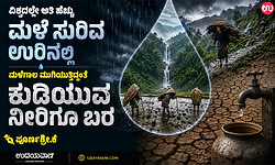 ವಿಶ್ವದಲ್ಲೇ ಅತಿ ಹೆಚ್ಚು ಮಳೆ ಸುರಿವ ಊರಲ್ಲಿ ಮಳೆಗಾಲ ಮುಗಿಯುತ್ತಿದ್ದಂತೆ ಕುಡಿಯುವ ನೀರಿಗೂ ಬರ