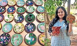 ಮಕ್ಕಳಲ್ಲಿ ಕಲಾಸಕ್ತಿ ಮೂಡಿಸುತ್ತಿರುವ ಅಪ್ಪಟ ಮಣ್ಣಿನ ಪ್ರತಿಭೆ!