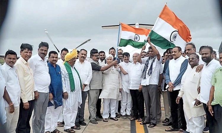 ಹಾವೇರಿ ಜಿಲ್ಲೆಯಲ್ಲಿ ಮೋಡ ಬಿತ್ತನೆಗೆ ಚಾಲನೆ