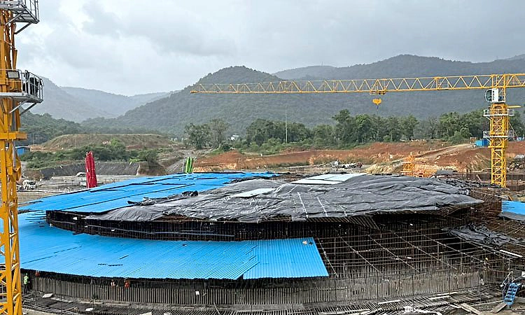ಕೈಗಾದಲ್ಲಿ ಬೃಹತ್‌ ಏಕಶಿಲಾ ಕಾಂಕ್ರೀಟ್ ಕಾಮಗಾರಿ ಯಶಸ್ವಿ