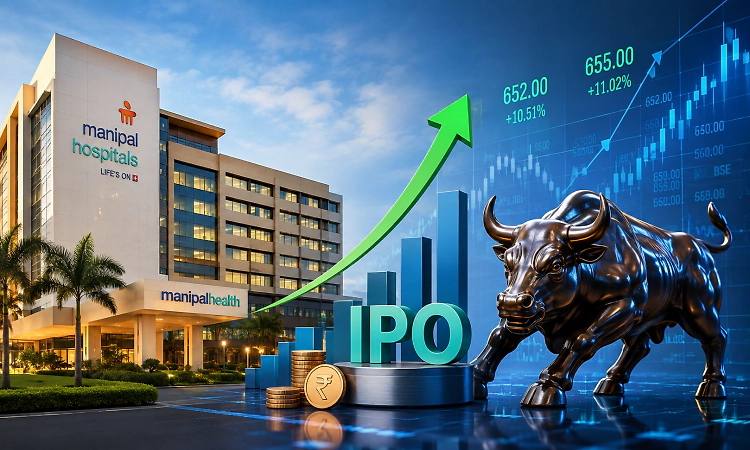 Manipal Health Enterprises lists with over 11% premium on stock exchanges
