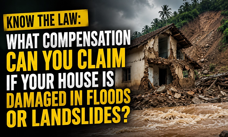 Know the law: What compensation can you claim if your house is damaged in floods or landslides?