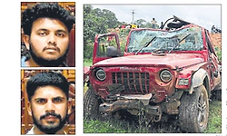ನೆಲಮಂಗಲ ಬಳಿ ಹಳ್ಳಕ್ಕೆ ಬಿದ್ದ ಥಾರ್‌ ಜೀಪ್‌: ಇಬ್ಬರ ಸಾವು