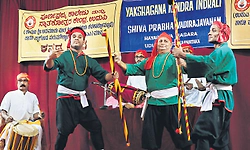ಕಲಾಸತ್ತ್ವ  ತೋರಿದ ಯಕ್ಷಗಾನ ಪ್ರಾತ್ಯಕ್ಷಿಕೆ