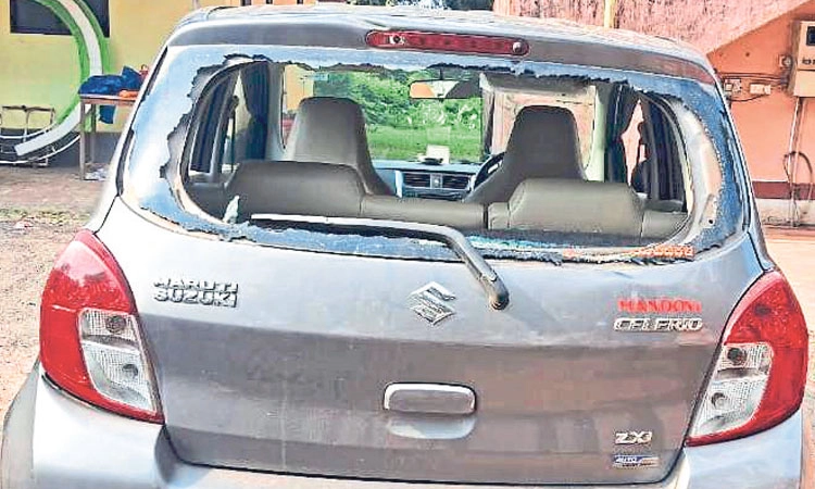 ಕೋಡಿಂಬಾಳ ವಾರ್ಡ್‌: ಗಣತಿ ಮಾಡುತ್ತಿದ್ದ ಶಿಕ್ಷಕಿಯ ಕಾರು ಜಖಂ; ಆರೋಪಿ ಪೊಲೀಸ್‌ ವಶಕ್ಕೆ