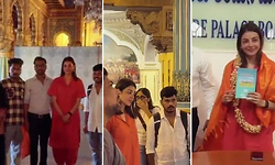 ಮೈಸೂರು ಅರಮನೆಗೆ ಸೌತ್‌ ಬ್ಯೂಟಿ ಕಾಜಲ್ ಅಗರ್ವಾಲ್ ಭೇಟಿ: ಸೆಲ್ಫಿಗೆ ಮುಗಿಬಿದ್ದ ಫ್ಯಾನ್ಸ್