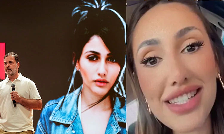 Vote chori ; ರಾಹುಲ್ ಗಾಂಧಿ ಮತ ಕಳ್ಳತನ ಆರೋಪ: ಬ್ರೆಜಿಲ್ ಮಾಡೆಲ್‌ ಪ್ರತಿಕ್ರಿಯೆ