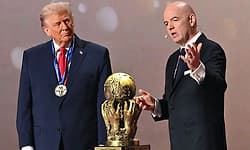 FIFA gives President Donald Trump peace prize in departure from its traditional focus on sport