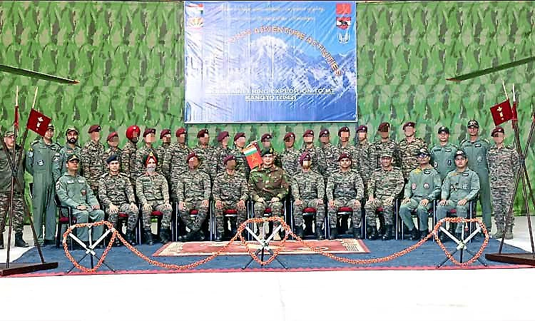 Indian Army scales Arunachal’s highest peak Kangto