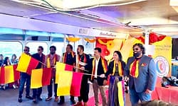 ಕಡಲಿನಲ್ಲಿ ಕನ್ನಡ ಭುವನೇಶ್ವರಿ ಉತ್ಸವ