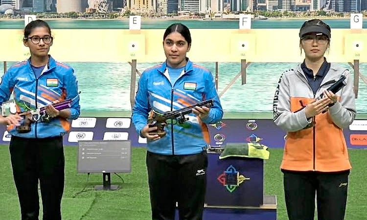 ಶೂಟಿಂಗ್‌ ವಿಶ್ವಕಪ್‌ ಫೈನಲ್ಸ್‌: ಸುರುಚಿಗೆ ಬಂಗಾರದ ಪದಕ 