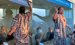 Mumbai: ಹತಾಶಳಾಗಿ ಕೌಂಟರ್‌ ಮೇಲೇರಿ ನಿಂತು ವಿದೇಶಿ ಮಹಿಳೆಯ ಆಕ್ರೋಶ!