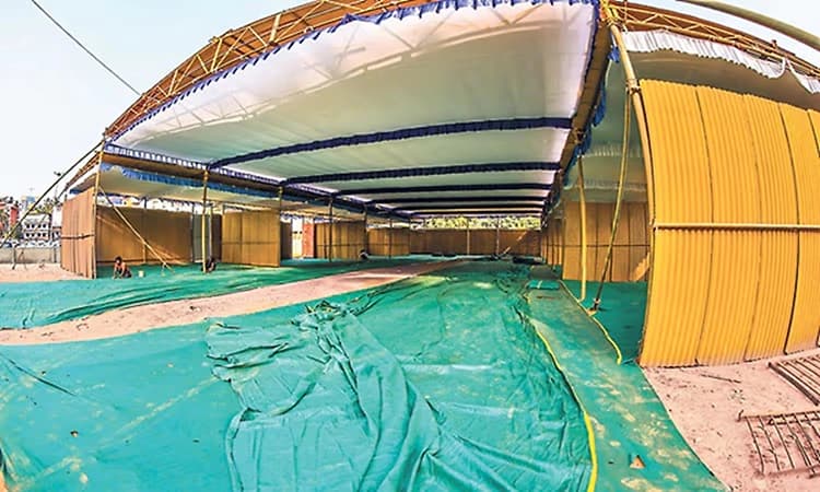 Preparations in full swing around Udupi Sri Krishna Matha for Shiroor Paryaya festival