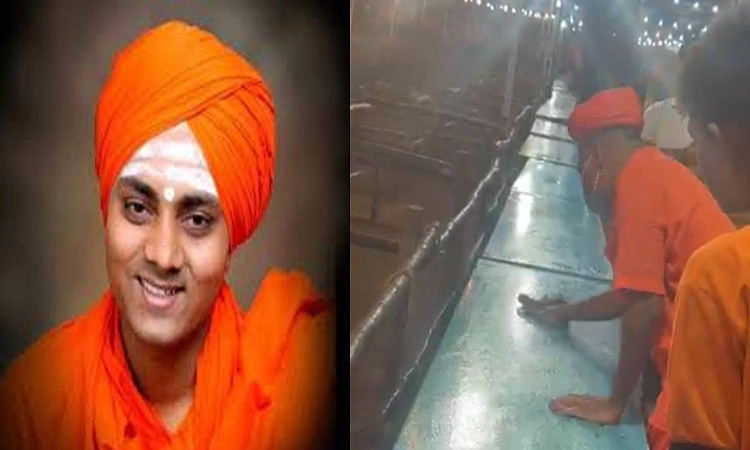 Inspiration; ಮಹಾ ದಾಸೋಹ ಭವನದಲ್ಲಿ ಟೇಬಲ್ ಸ್ವಚ್ಛಗೊಳಿಸಿದ ಕೊಪ್ಪಳದ ಗವಿಶ್ರೀ