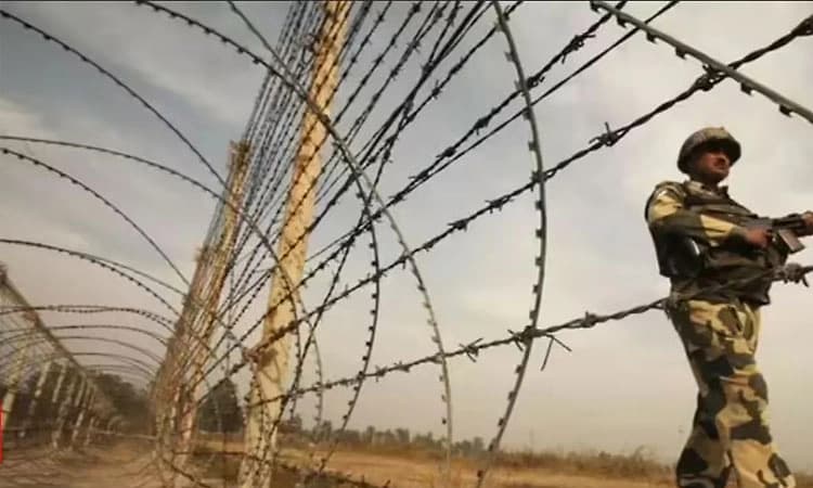 ಗಡಿಯಲ್ಲಿ ತಂತಿ ಬೇಲಿ ದಿಗ್ಭಂಧನ