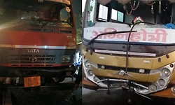 6 killed, 3 injured as truck rams into bus on Yamuna Expressway in Mathura