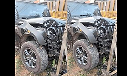 Sullia: ವಿದ್ಯುತ್‌ ಕಂಬಕ್ಕೆ ವಾಹನ ಡಿಕ್ಕಿ  