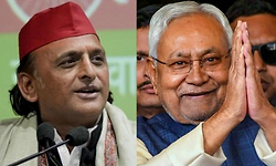 ನಿತೀಶ್ ಪ್ರಧಾನಿಯಾಗ್ತಾರೆಂದುಕೊಂಡ್ರೆ, ಸಂಸದರಾಗಿ ನಿವೃತ್ತರಾಗುವುದೇ?: ಅಖಿಲೇಶ್ ಲೇವಡಿ