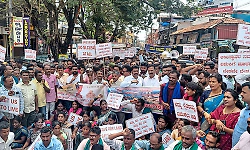 Sagar: Protest against Besuru Nuclear Power Plant
