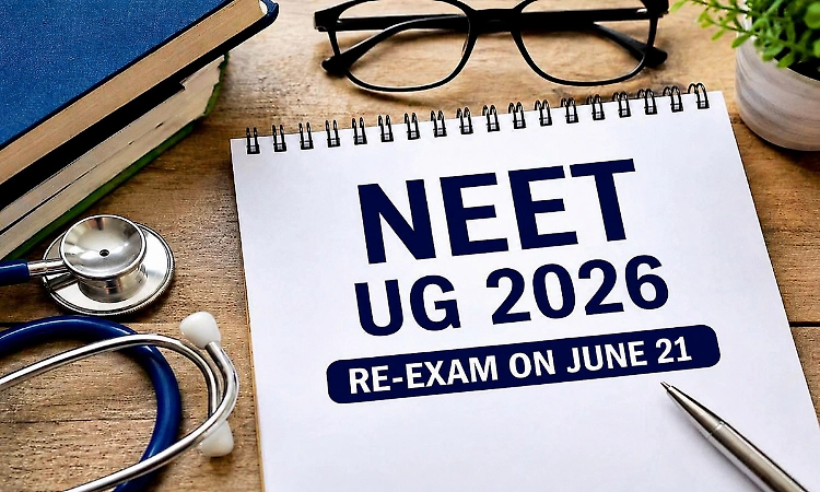 NTA releases NEET-UG 2026 re-exam city intimation slip; test on June 21