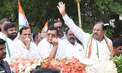 ಸಂಪುಟಕ್ಕೆ ಕೆ.ಎನ್‌.ರಾಜಣ್ಣ ಸೇರ್ಪಡೆಗೆ ಪ್ರಯತ್ನ: ಡಿಸಿಎಂ ಪರಮೇಶ್ವರ್‌