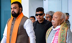 ಬಿಹಾರಕ್ಕೆ ಮೋಹನ್ ಭಾಗವತ್ ಭೇಟಿ: ಸಿಎಂ ಸಾಮ್ರಾಟ್ ಚೌಧರಿ ಅವರಿಂದ ಆತ್ಮೀಯ ಸ್ವಾಗತ