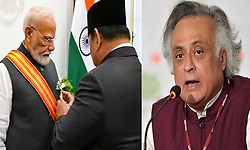 Nehru got it posthumously without having to wrangle it: Cong's dig at PM on Indonesia award